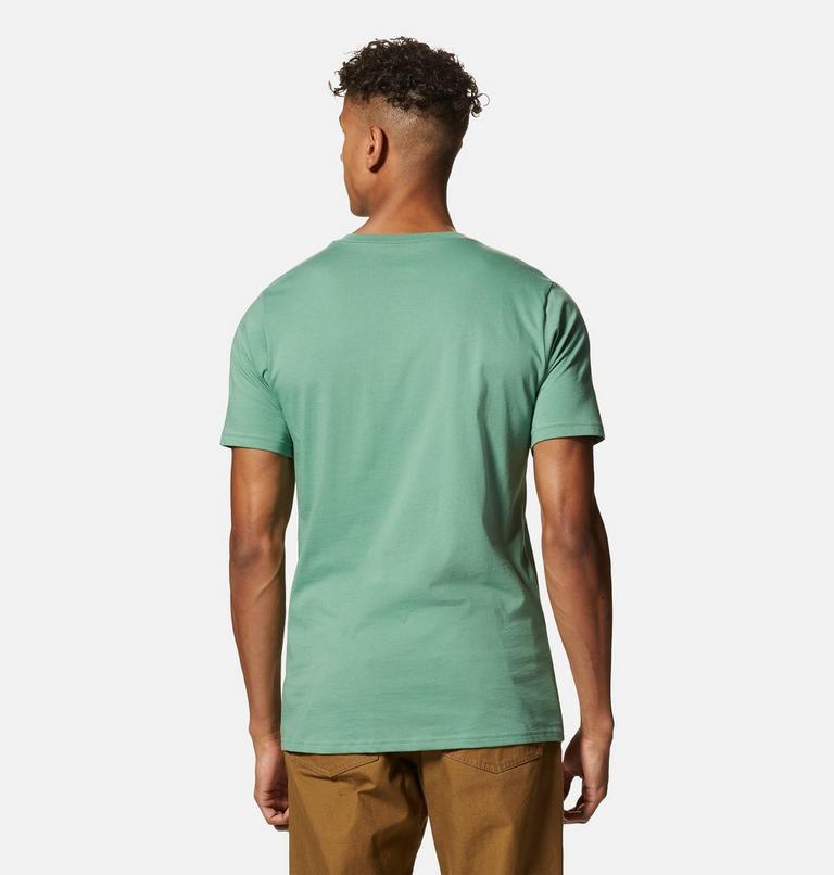 MHW Topography Short Sleeve Homme, Color: Aloe, image 2