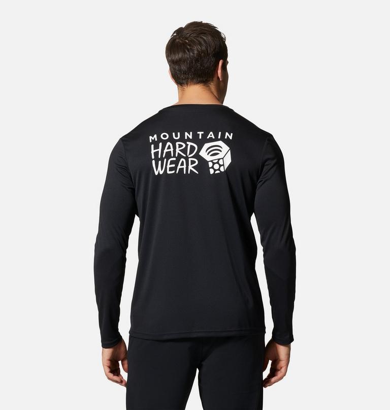 Men's Wicked Tech Long Sleeve, Color: Black, image 2