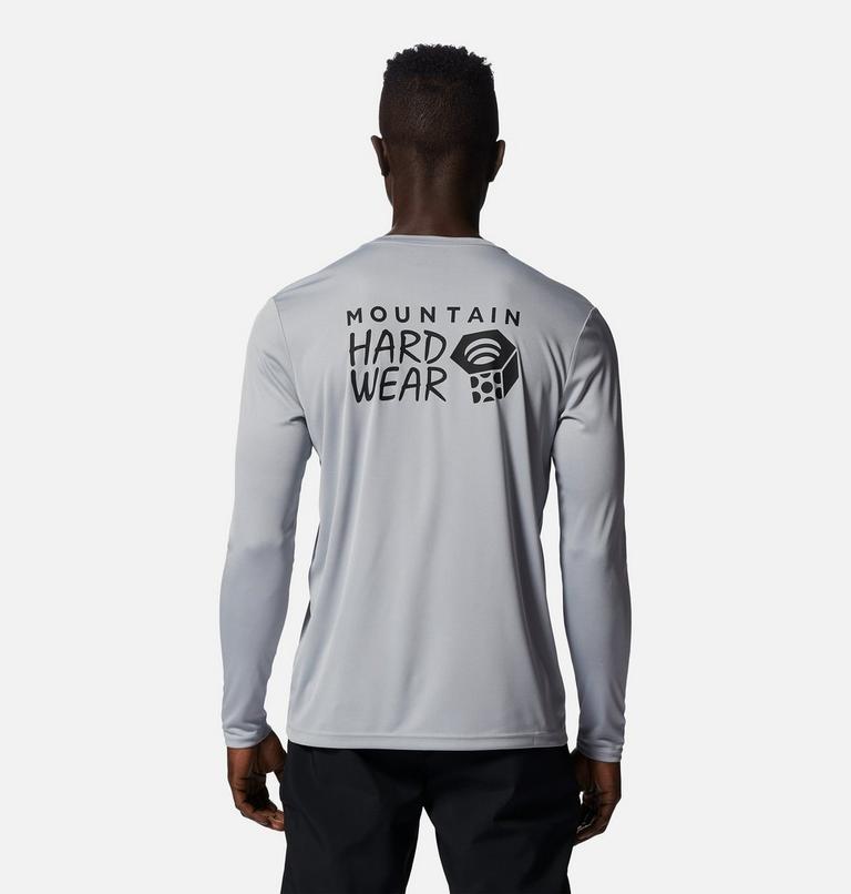 Men's Wicked Tech Long Sleeve, Color: Glacial, image 2