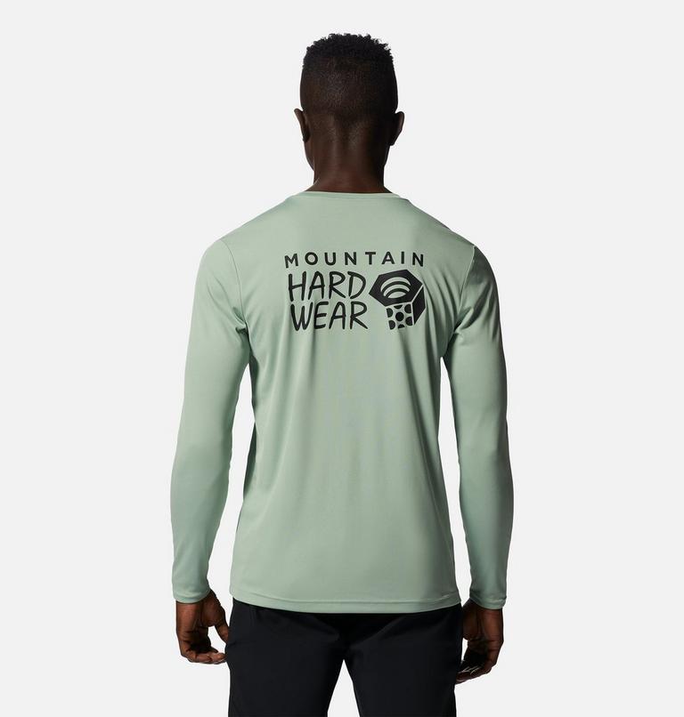 Men's Wicked Tech Long Sleeve, Color: White Fern, image 2