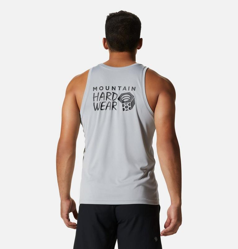Men's Wicked Tech Tank, Color: Glacial, image 2