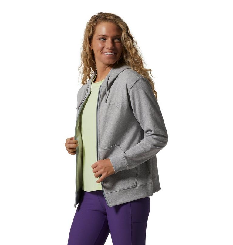 Chandail à fermeture éclair MHW Logo Femme, Color: Hardwear Grey Heather, image 5