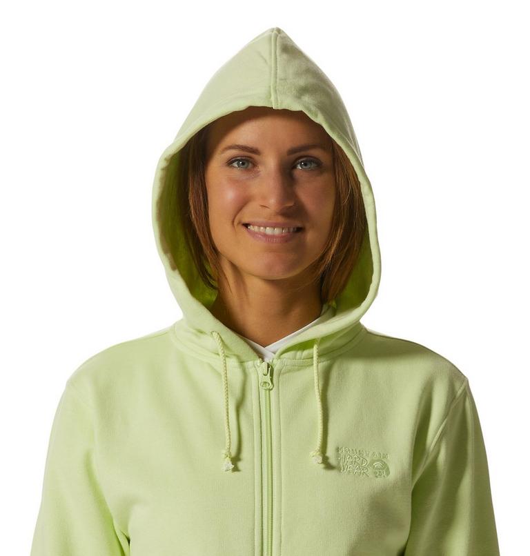 Women's MHW Logo Full Zip, Color: Electrolyte, image 4