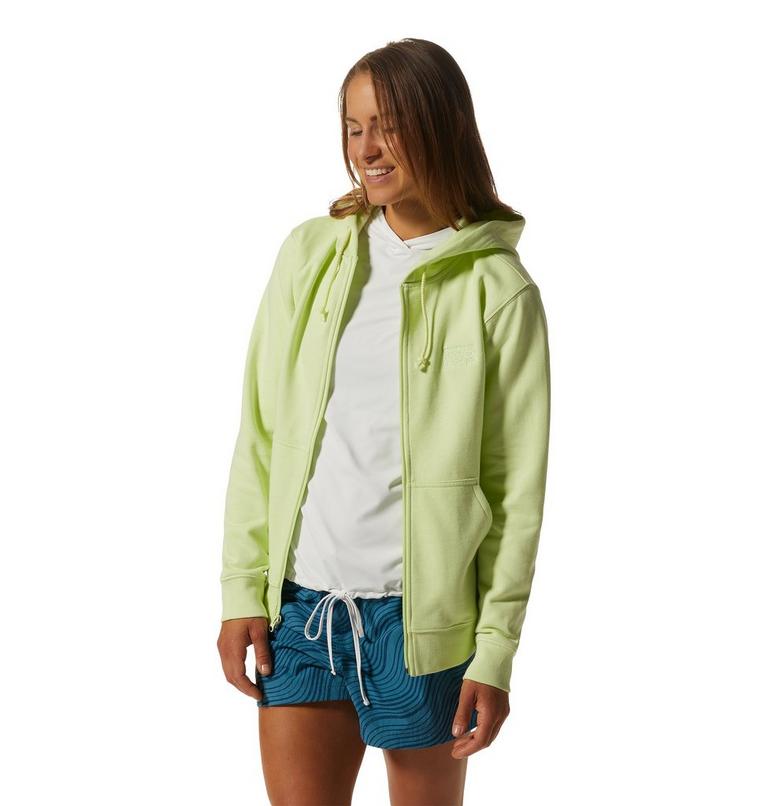 Women's MHW Logo Full Zip, Color: Electrolyte, image 5