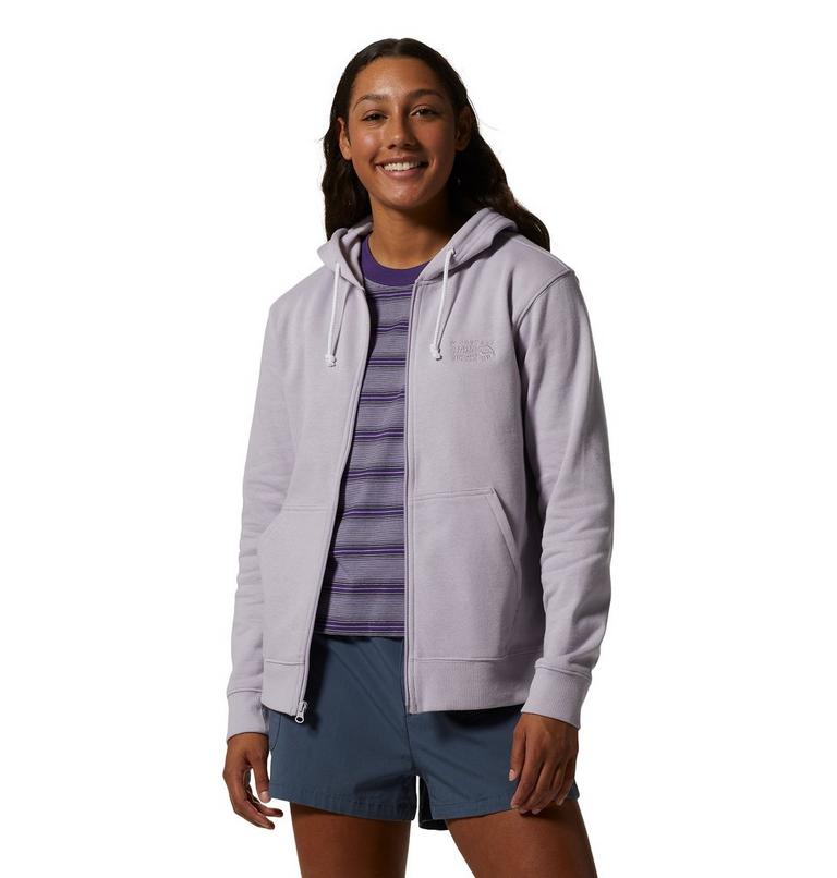 MHW Logo Full Zip | 543 | XS, Color: Purple Dawn, image 5
