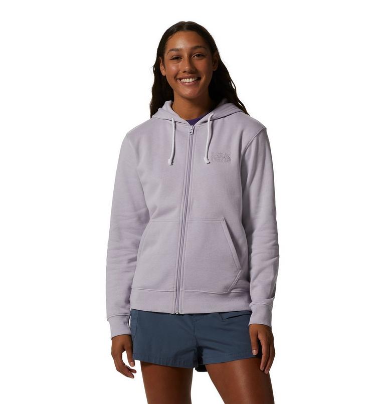 MHW Logo Full Zip | 543 | XS, Color: Purple Dawn, image 1