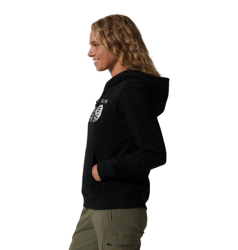 Women's MHW Logo Pullover, Color: Black, image 3