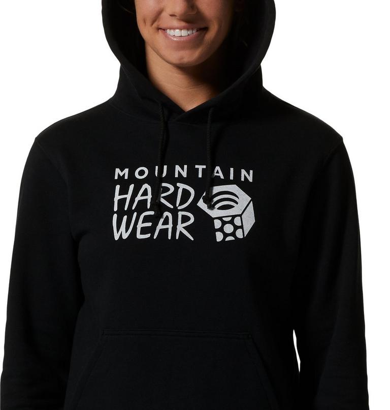 Women's MHW Logo Pullover, Color: Black, image 4