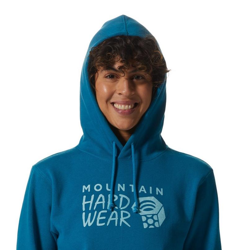 Chandail MHW Logo Femme, Color: Vinson Blue, image 4