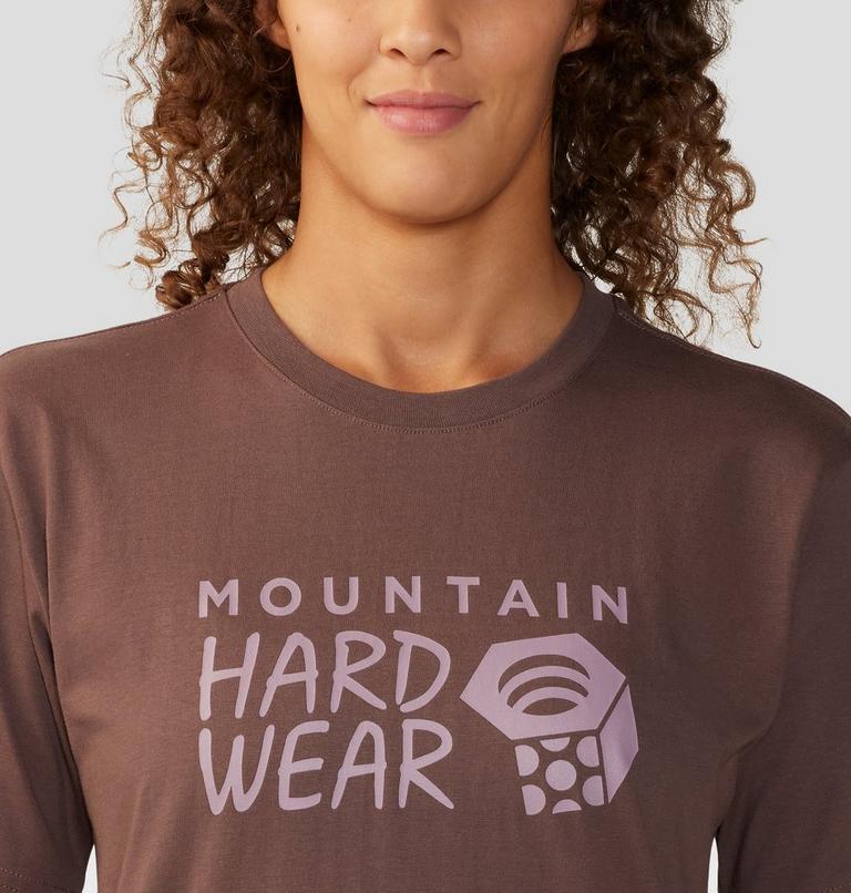 Women's MHW Logo Short Sleeve, Color: Carob, image 4