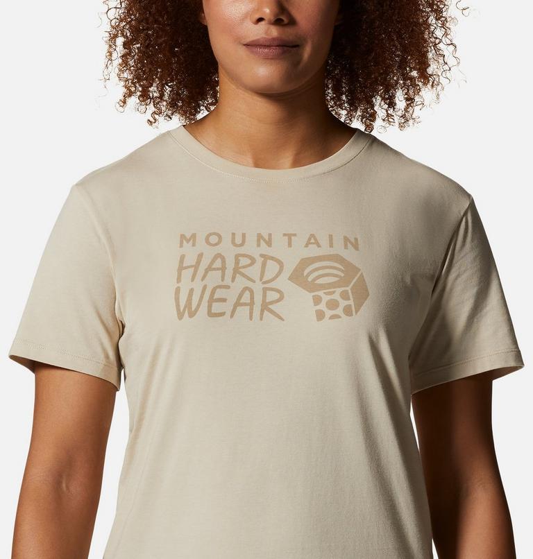 T-shirt à manches courtes MHW Logo Femme, Color: Wild Oyster, image 4