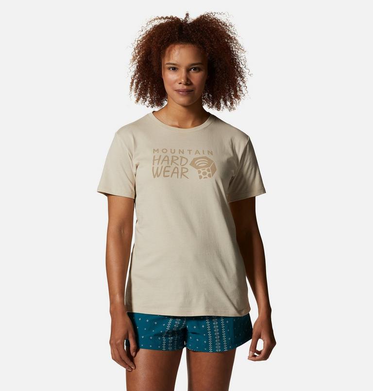 T-shirt à manches courtes MHW Logo Femme, Color: Wild Oyster, image 1