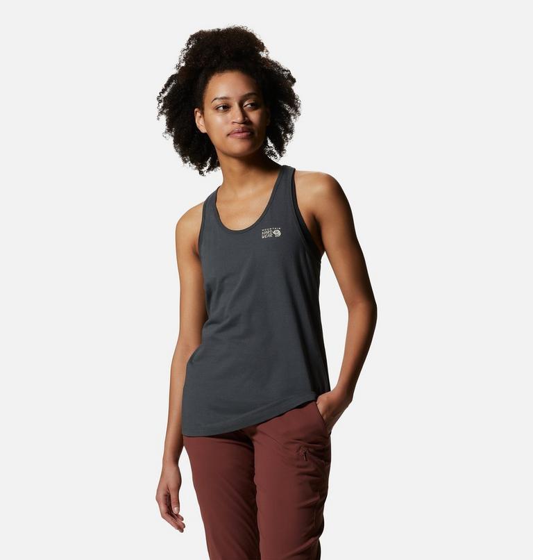 Women's MHW Logo Tank, Color: Volcanic, image 5