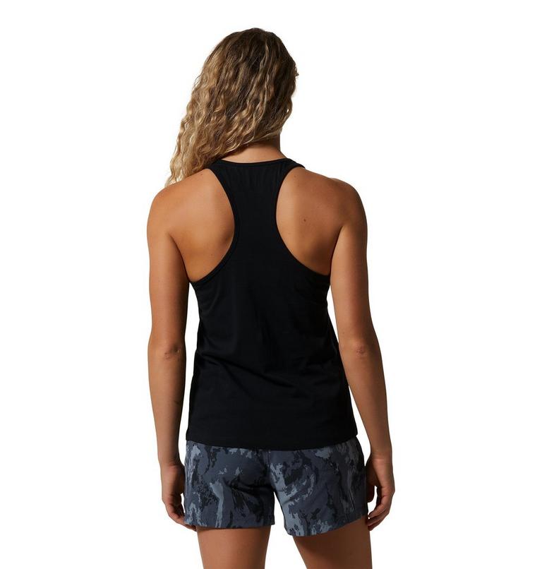 Women's MHW Logo Tank, Color: Black, image 2