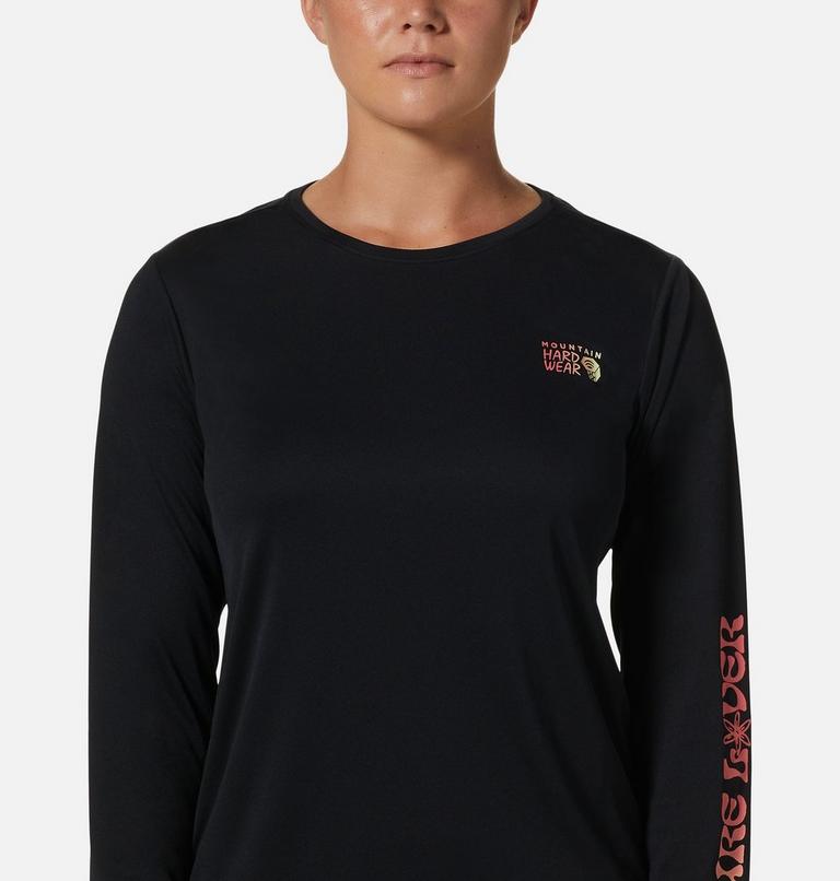 Women's Wicked Tech Long Sleeve, Color: Black, image 4