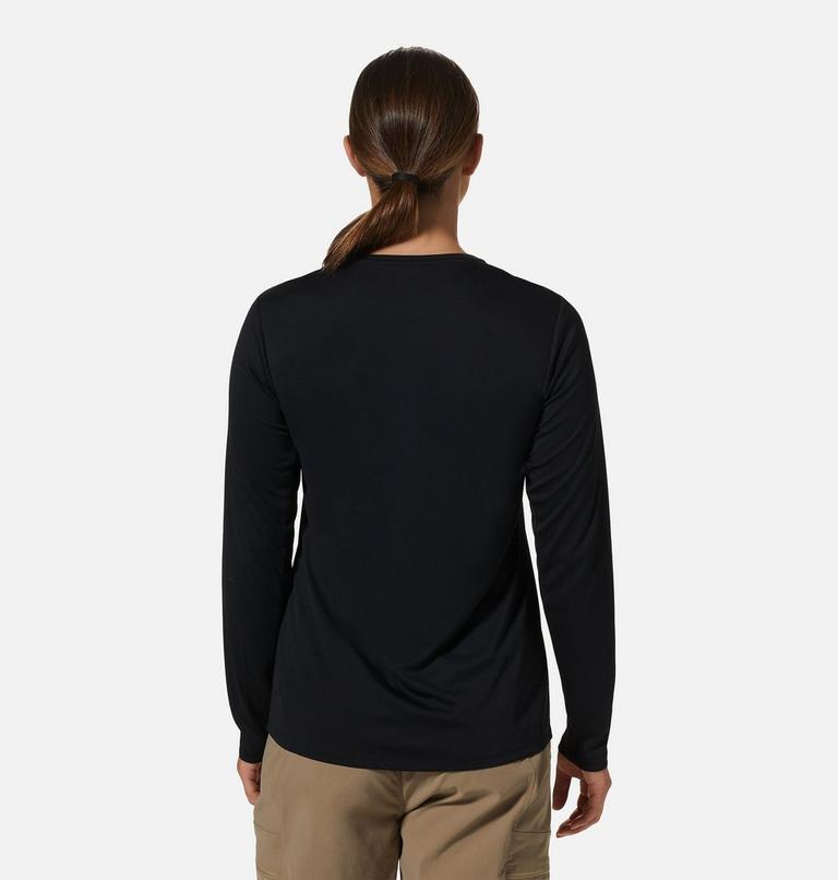 Women's Wicked Tech Long Sleeve, Color: Black, image 2