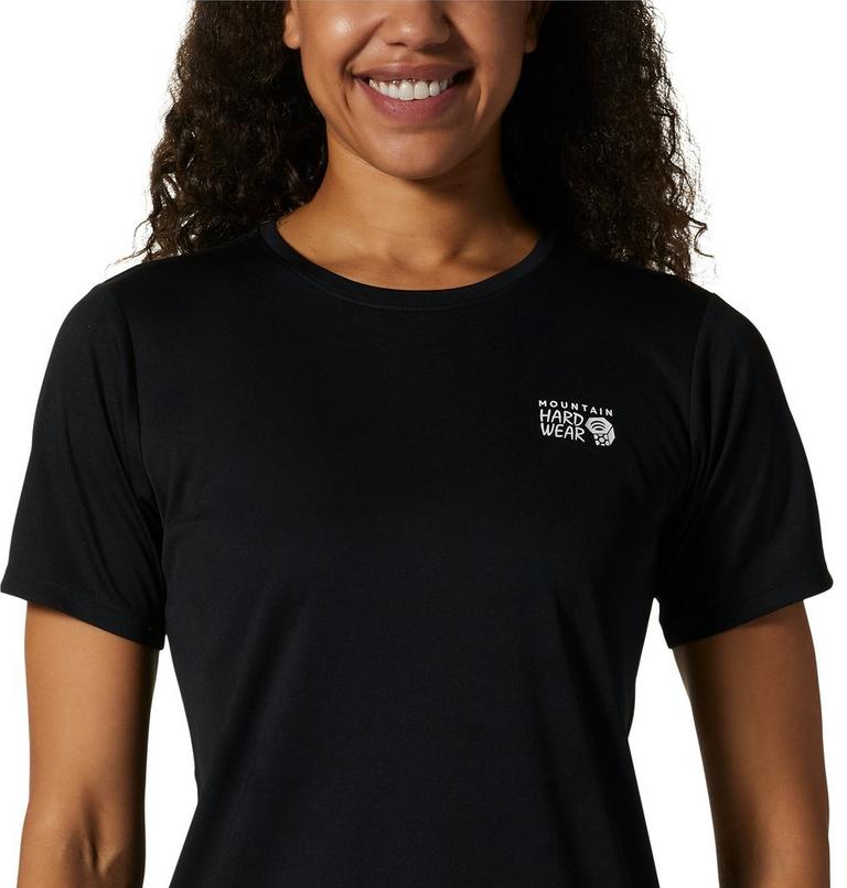 Women's Wicked Tech Short Sleeve, Color: Black, image 4