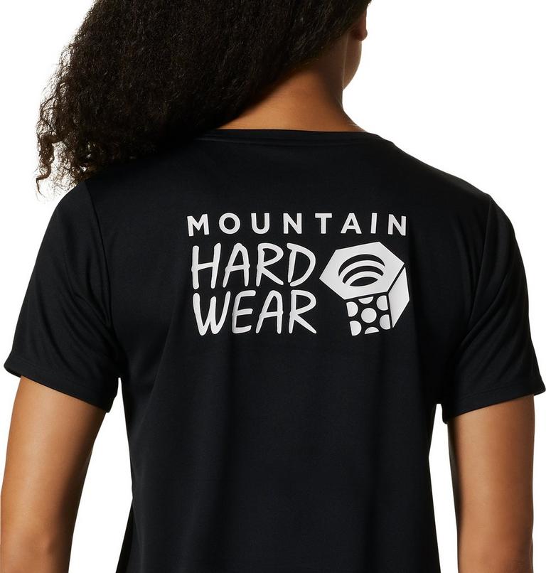 Women's Wicked Tech Short Sleeve, Color: Black, image 5
