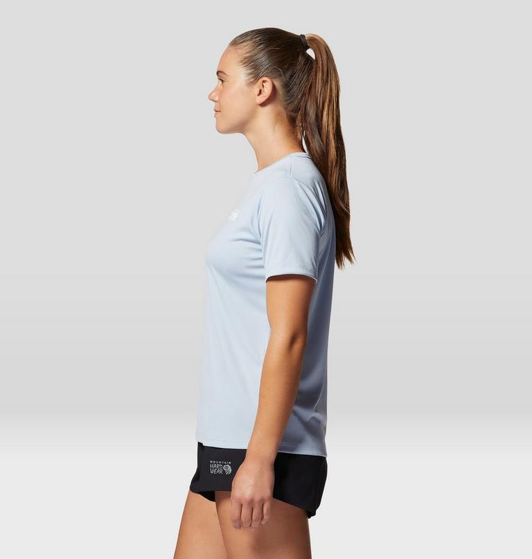Women's Wicked Tech Short Sleeve, Color: Arctic Ice, image 3