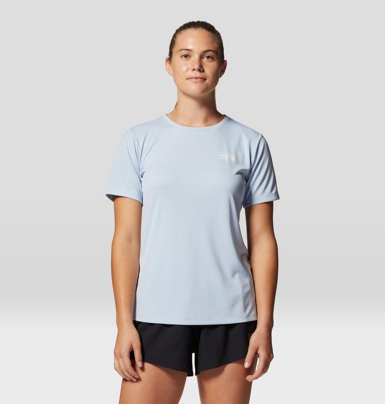 Women's Wicked Tech Short Sleeve, Color: Arctic Ice, image 1