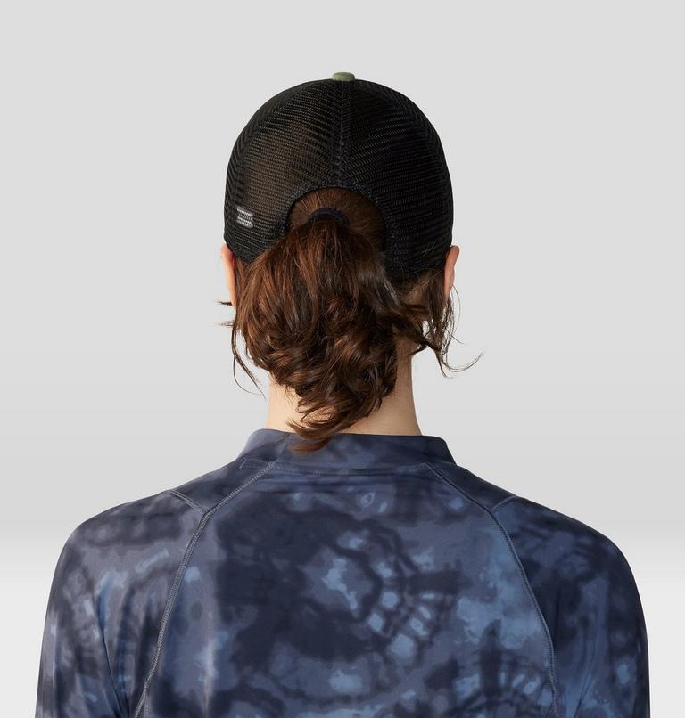 MHW Logo Trucker Hat, Color: Combat Green, image 7