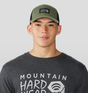 MHW Logo Trucker Hat, Color: Combat Green, image 1
