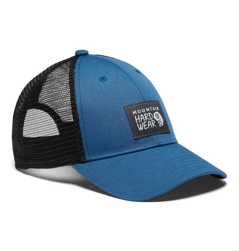 MHW Logo Trucker Hat, Color: Blue Horizon, image 6