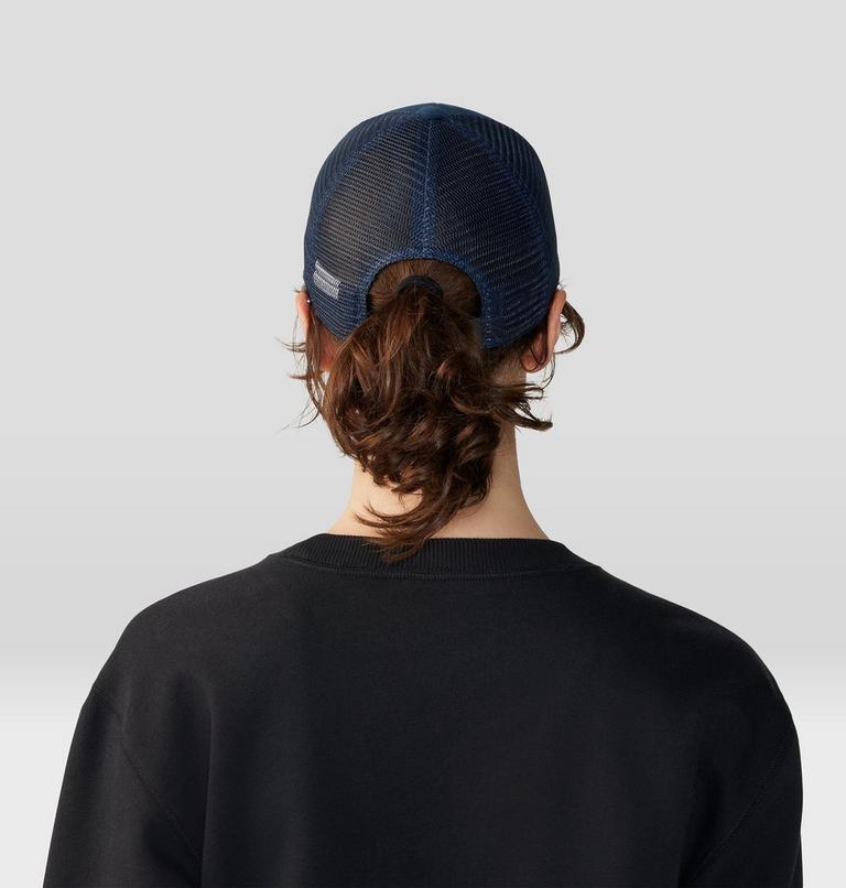 MHW Logo Trucker Hat, Color: Hardwear Navy, image 7