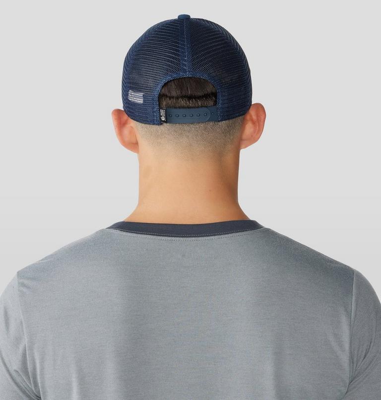 MHW Logo Trucker Hat, Color: Hardwear Navy, image 2