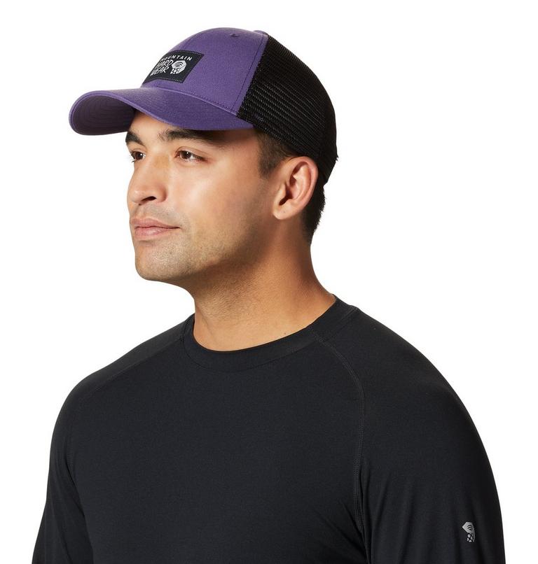 MHW Logo Trucker Hat, Color: Allium, image 3