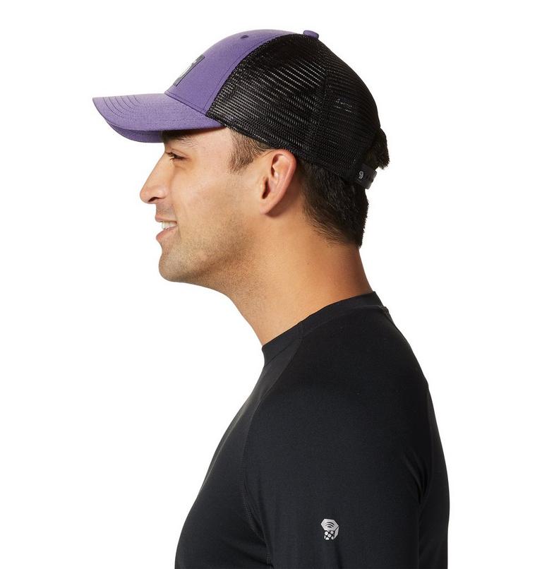 MHW Logo Trucker Hat, Color: Allium, image 4