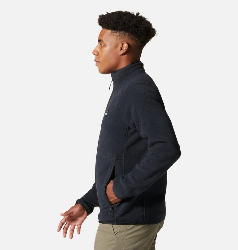 Manteau à fermeture éclair Polartec® Double Brushed Homme, Color: Black, image 3