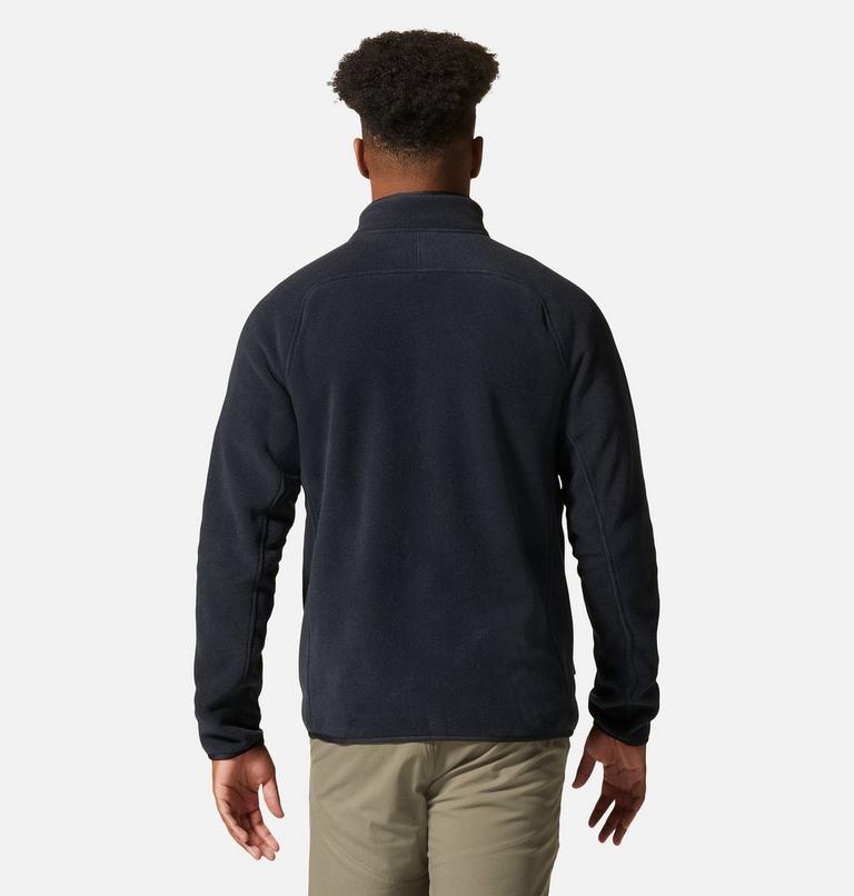 Manteau à fermeture éclair Polartec® Double Brushed Homme, Color: Black, image 2