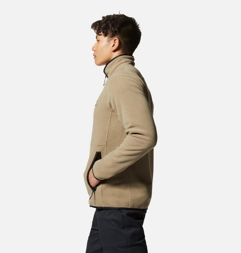 Polartec® Double Brushed Full Zip Jacket | 250 | L, Color: Trail Dust Heather, image 3