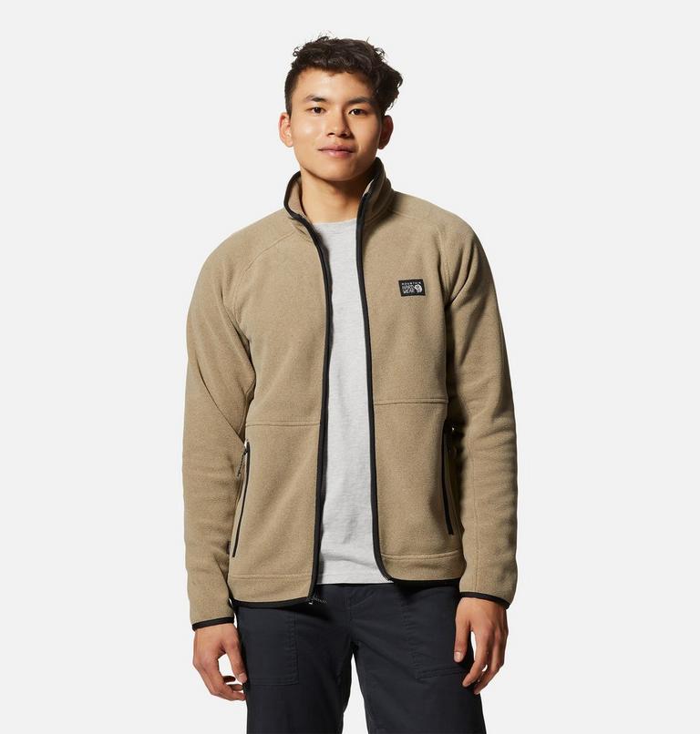 Polartec® Double Brushed Full Zip Jacket | 250 | L, Color: Trail Dust Heather, image 5