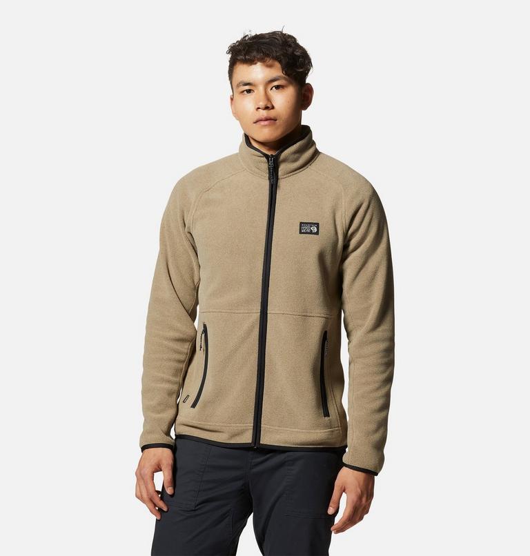 Polartec® Double Brushed Full Zip Jacket | 250 | L, Color: Trail Dust Heather, image 1