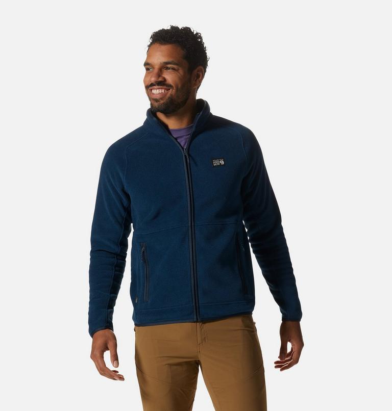 Men's Polartec® Double Brushed Full Zip Jacket, Color: Hardwear Navy, image 1