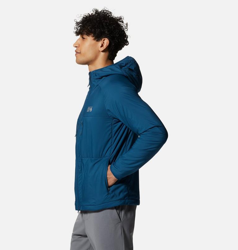 Men's Kor AirShell Warm Jacket, Color: Dark Caspian, image 3