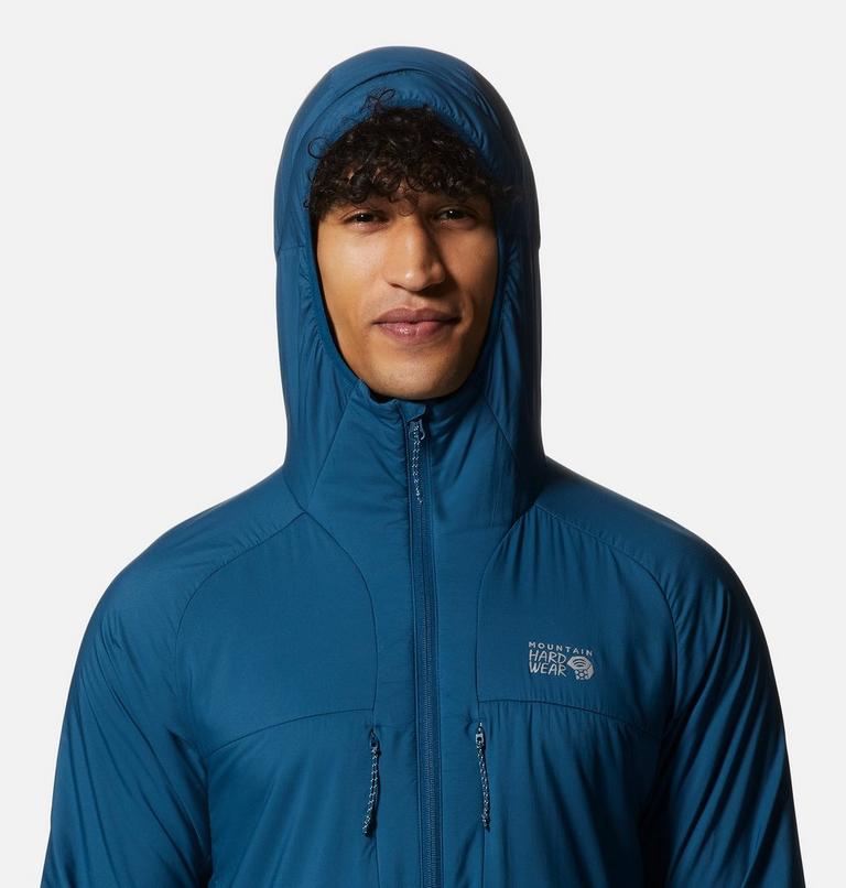Men's Kor AirShell Warm Jacket, Color: Dark Caspian, image 4