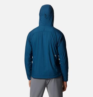 Men's Kor AirShell Warm Jacket, Color: Dark Caspian, image 2