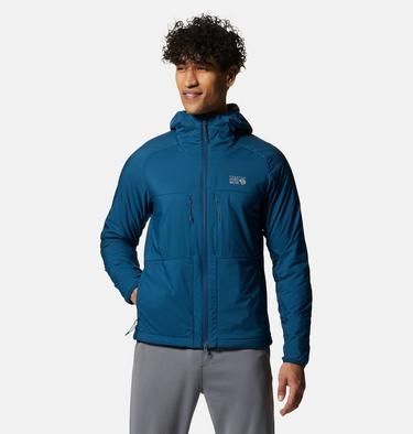 Men's Kor AirShell Warm Jacket, Color: Dark Caspian, image 1