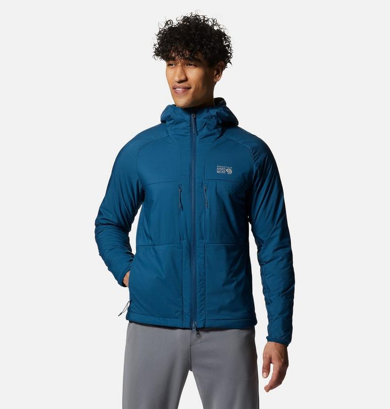 Men's Kor AirShell Warm Jacket, Color: Dark Caspian, image 1