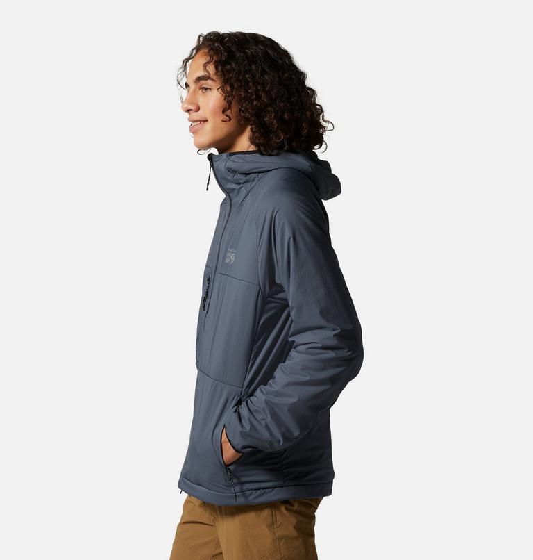 Men's Kor AirShell Warm Jacket, Color: Blue Slate, image 3