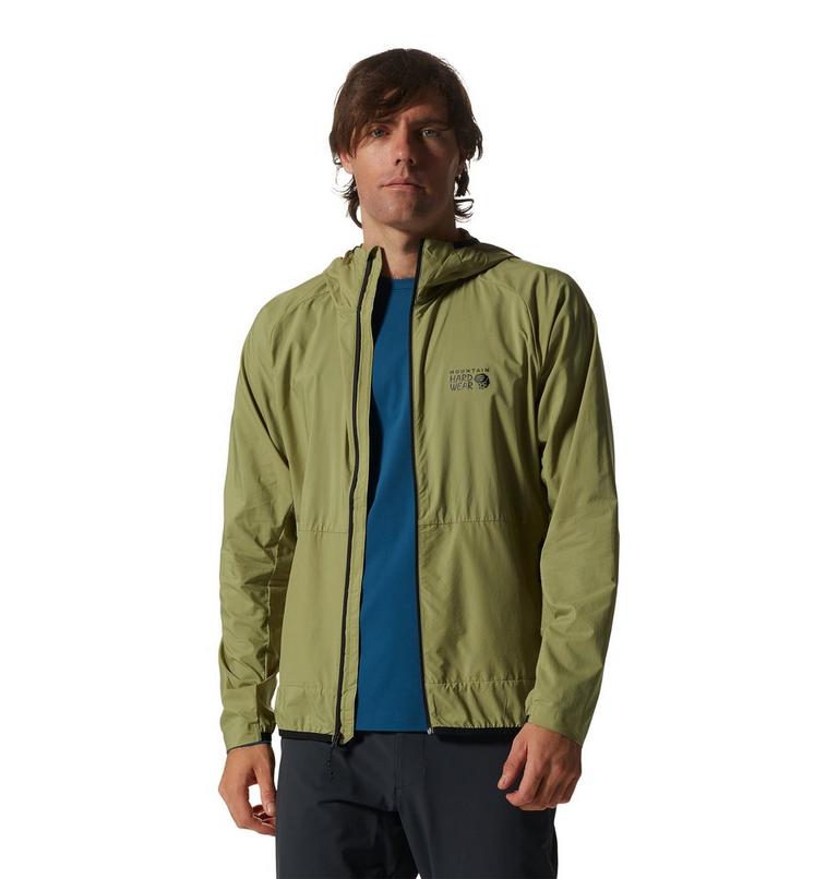 Manteau à capuchon Kor AirShell Homme, Color: Light Cactus, image 7