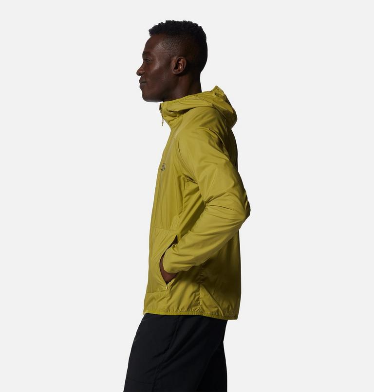 Manteau à capuchon Kor AirShell Homme, Color: Moon Moss, image 3