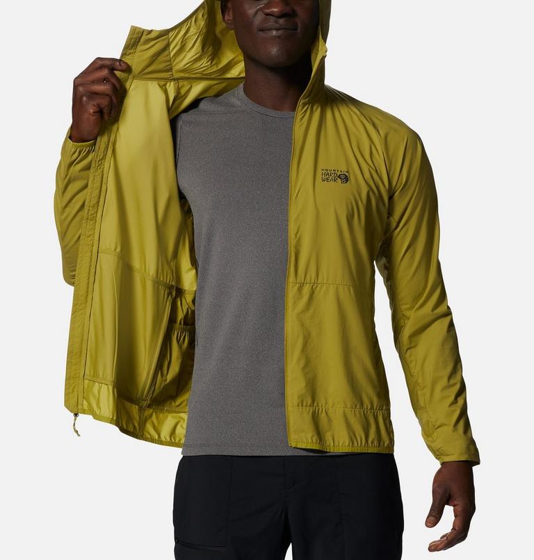 Manteau à capuchon Kor AirShell Homme, Color: Moon Moss, image 7