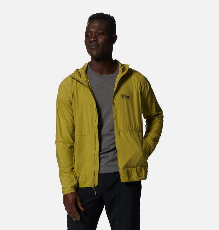 Manteau à capuchon Kor AirShell Homme, Color: Moon Moss, image 9