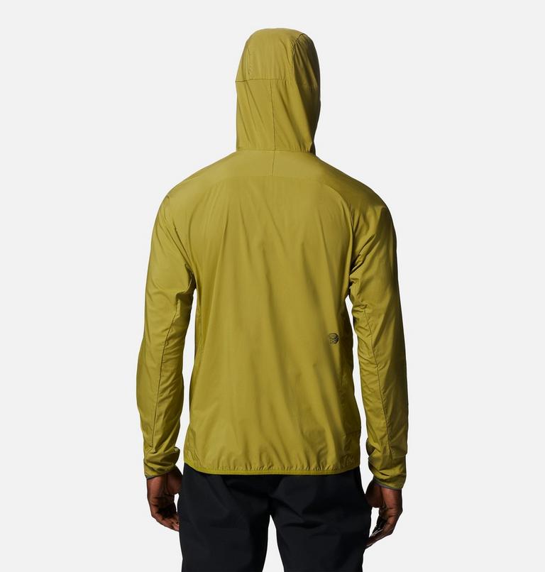 Manteau à capuchon Kor AirShell Homme, Color: Moon Moss, image 2