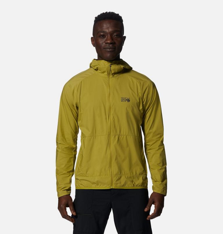 Manteau à capuchon Kor AirShell Homme, Color: Moon Moss, image 1