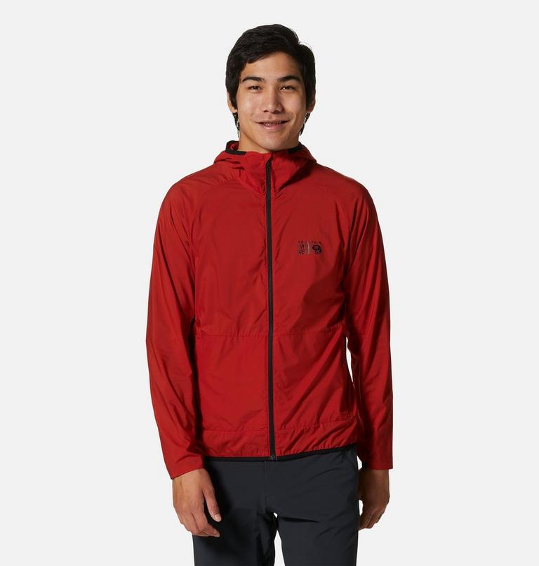 Men's Kor AirShell Hoody, Color: Desert Red, image 1